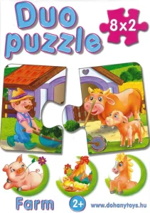 Duo puzzle Na statku 8x2 dílky