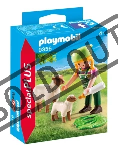 PLAYMOBIL® Special Plus 9356 Farmářka s ovečkami