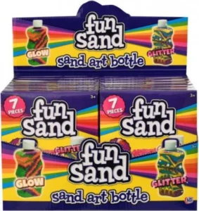 Fun Sand Pískové umění v láhvi 1ks (mix)