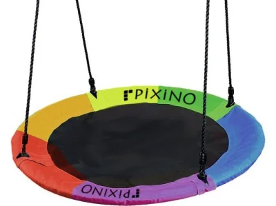 Houpací kruh Čapí hnízdo (průměr 110cm) barevný