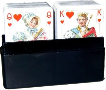 Hrací karty mini 108 listů (v plastové krabičce)