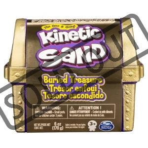 KINETIC SAND Kinetický písek - Ukrytý poklad 170g