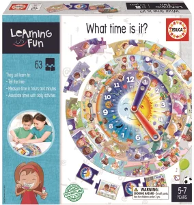 Vzdělávací hra Learning is Fun: Kolik je hodin?