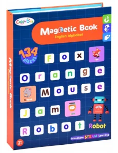 Magnetická kniha Anglická abeceda