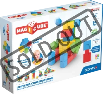 Magnetické kostky Magicube Try Me 64 kostek