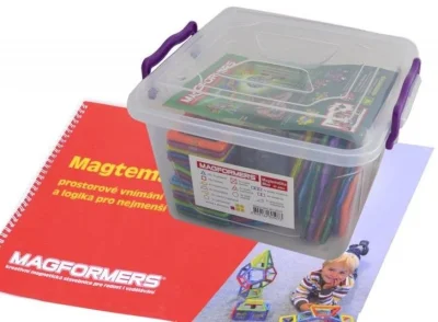 Magtematika box s učebnicí (česky) 67 dílků