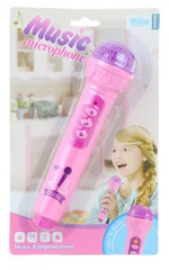 Mikrofon růžový