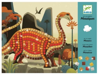 Mozaikové obrázky Dinosauři