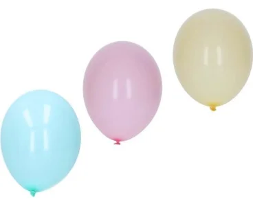 Nafukovací balónky - barevné pastelové 10ks