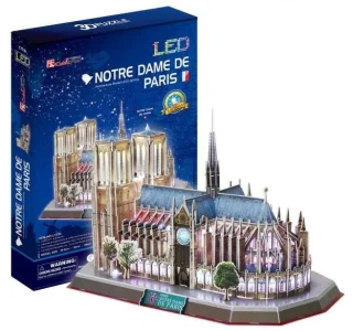 Svítící 3D puzzle Notre Dame 149 dílků