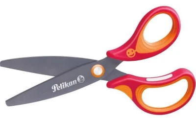 Nůžky Griffix 14cm (červené) - pro praváky