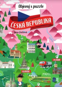Objevuj s puzzle: Česká republika 205 dílků