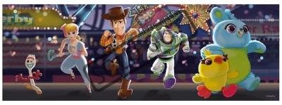Panoramatické puzzle Toy Story 4, 150 dílků