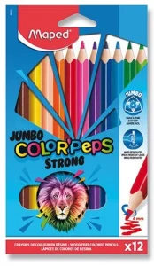 Pastelky Color'Peps Strong Jumbo 12ks