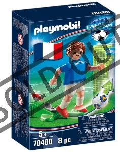 PLAYMOBIL® Soccer 70480 Národní hráč Francie