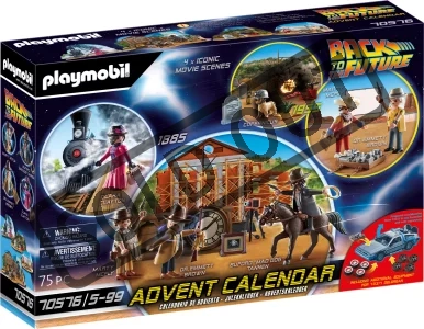 PLAYMOBIL® 70576 Adventní kalendář - Back To The Future III