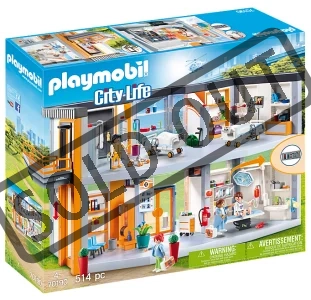 PLAYMOBIL® City Life 70190 Velká nemocnice s vybavením