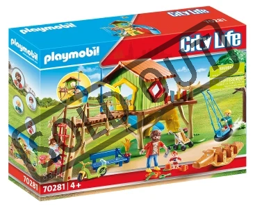 PLAYMOBIL® City Life 70281 Dobrodružné dětské hřiště 