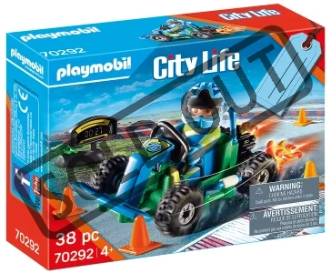 PLAYMOBIL® City Life 70292 Dárkový set Motokárový závod 