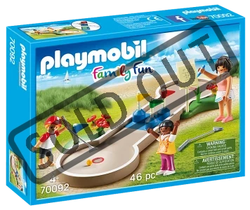PLAYMOBIL® Family Fun 70092 Minigolf
