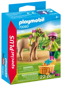 PLAYMOBIL® Special Plus 70060 Dívka s poníkem