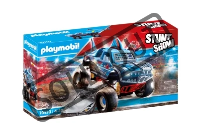 poškozený obal: PLAYMOBIL® Stunt Show 70550 Monster Truck Shark