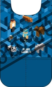 Pracovní zástěra pončo OXY GO Playworld 2