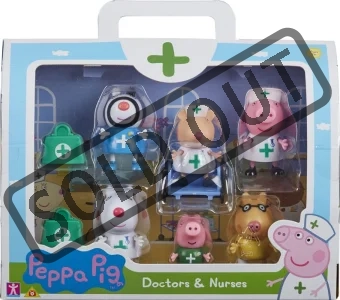 Prasátko Peppa: Sada Doktoři a sestřičky - Figurky