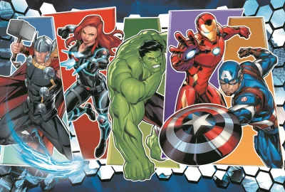 Puzzle Avengers: Neporazitelní 60 dílků