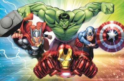 Puzzle Avengers: Silná čtyřka 54 dílků