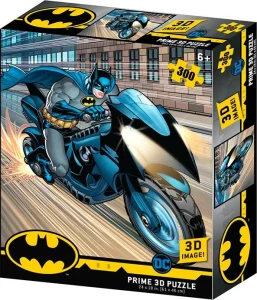 Puzzle Batman: Batcycle 3D 300 dílků