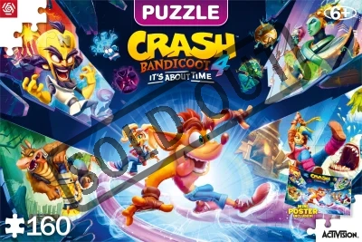 Puzzle Crash Bandicoot 4: It's About Time 160 dílků