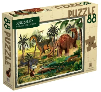 Puzzle Dinosauři 88 dílků