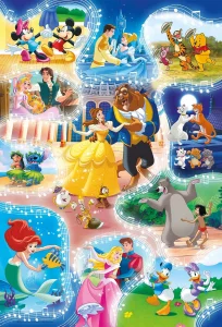 Puzzle Disney: Čas na tanec MAXI 24 dílků