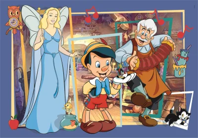 Puzzle Disney: Pinocchio 104 dílků