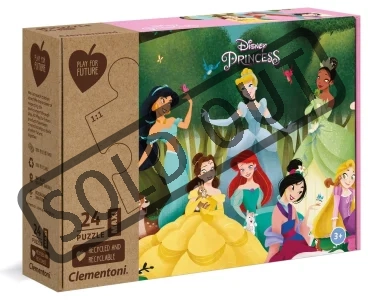 Play For Future Puzzle Disney princezny MAXI 24 dílků