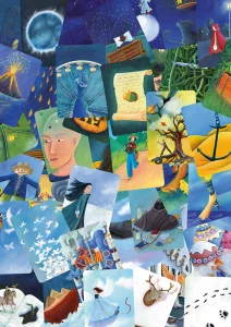 Puzzle Dixit Collection: Modrý Mišmaš 1000 dílků
