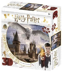 Puzzle Harry Potter: Bradavická škola čar a kouzel 3D XL 300 dílků