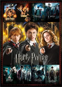 Puzzle Harry Potter: Filmové plakáty 1000 dílků