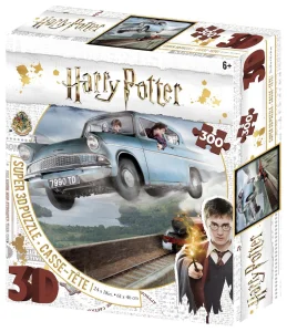 Puzzle Harry Potter: Ford Anglia 3D XL 300 dílků