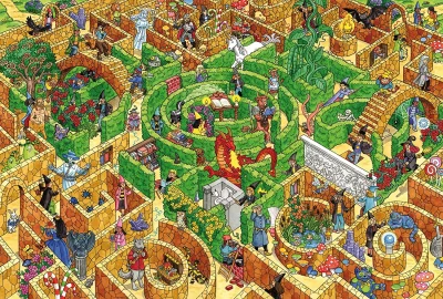 Puzzle Labyrint 150 dílků