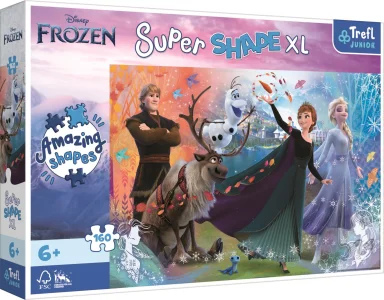 Puzzle Super Shape XL Ledové království 2, 160 dílků