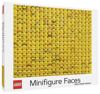 Puzzle LEGO® Minifigure Faces 1000 dílků