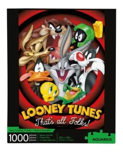 Puzzle Looney Tunes: To je vše, přátelé! 1000 dílků