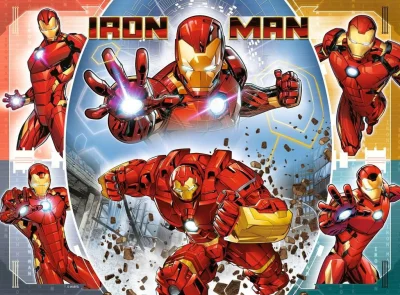 Puzzle Marvel hero: Iron Man XXL 100 dílků