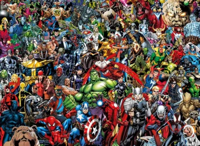 Puzzle Impossible: Marvel 1000 dílků