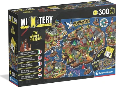 Puzzle MIXTERY Pirátský poklad 300 dílků
