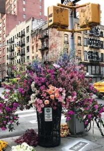 Puzzle Moment: Květiny v New Yorku 300 dílků