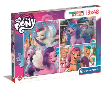 Puzzle My Little Pony 3x48 dílků