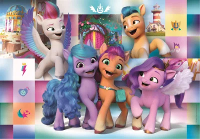Puzzle My Little Pony: Veselá parta MAXI 104 dílků